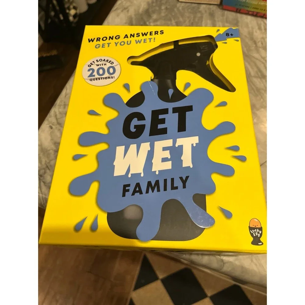 Get wet family game board game NEW!